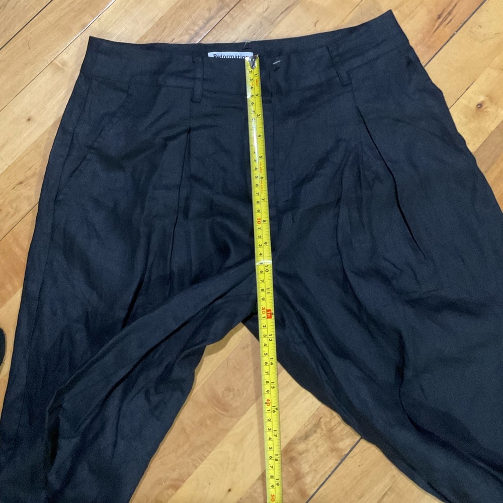 REFORMATION the Mason Cropped Linen Pant from
30.5 inseam, - Picture 7 of 12